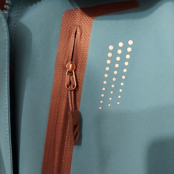 Diamond Candy Womens Large Colorblock Wind-Proof Jacket Coat NEW - Picture 8 of 12